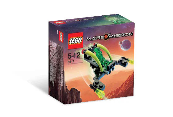 Mars mission: alien jet aircraft 乐高 LEGO 5617 image 1