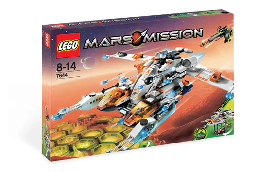 MARS MISSION: MX-81 ULTRASONIC FIGHTER JET 乐高 LEGO 7644 image 1