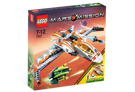 MARS MISSION: MX-41 TRANSFORMER 乐高 LEGO 7647 image 1