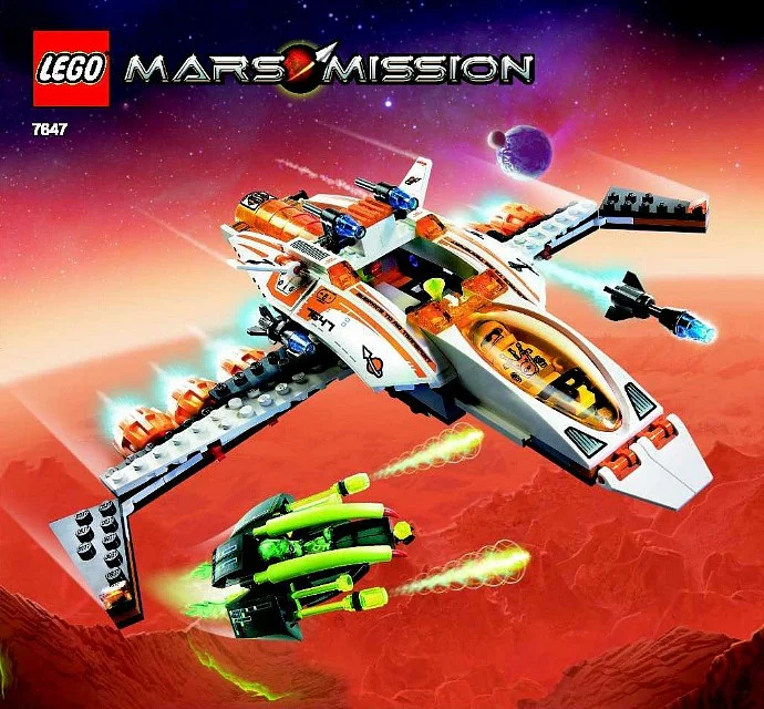 MARS MISSION: MX-41 TRANSFORMER 乐高 LEGO 7647 image 4