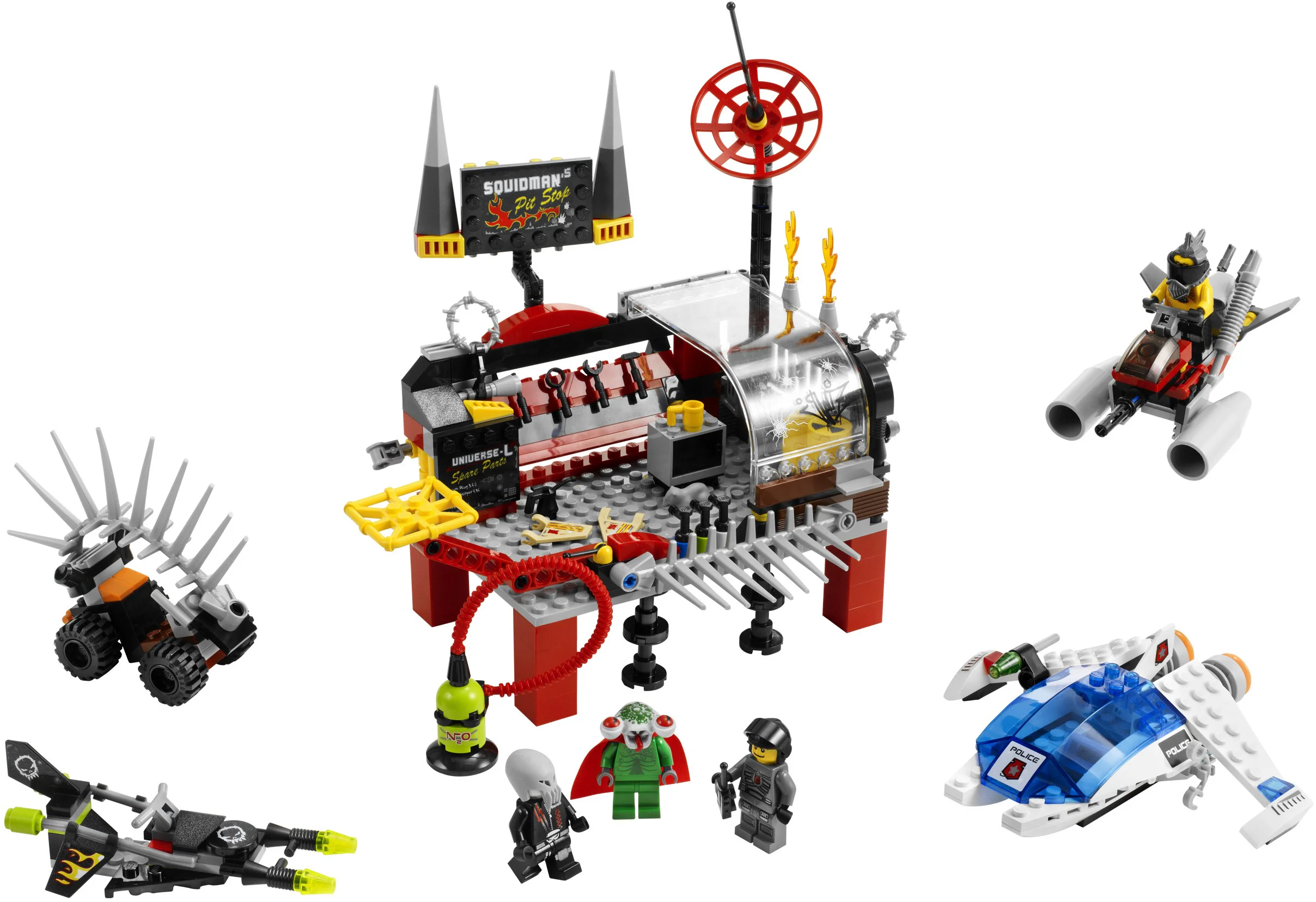 Space cop 3: Squids Station 乐高 LEGO 5980