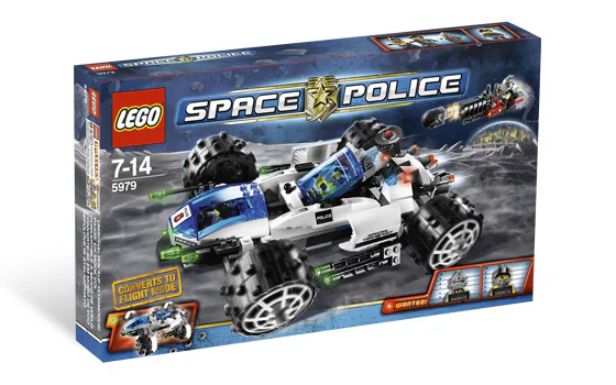 Space P.D. 3: Prisoner Car 乐高 LEGO 5979 image 1