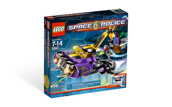 Space cop 3: Crush and Catch 乐高 LEGO 5982 image 1