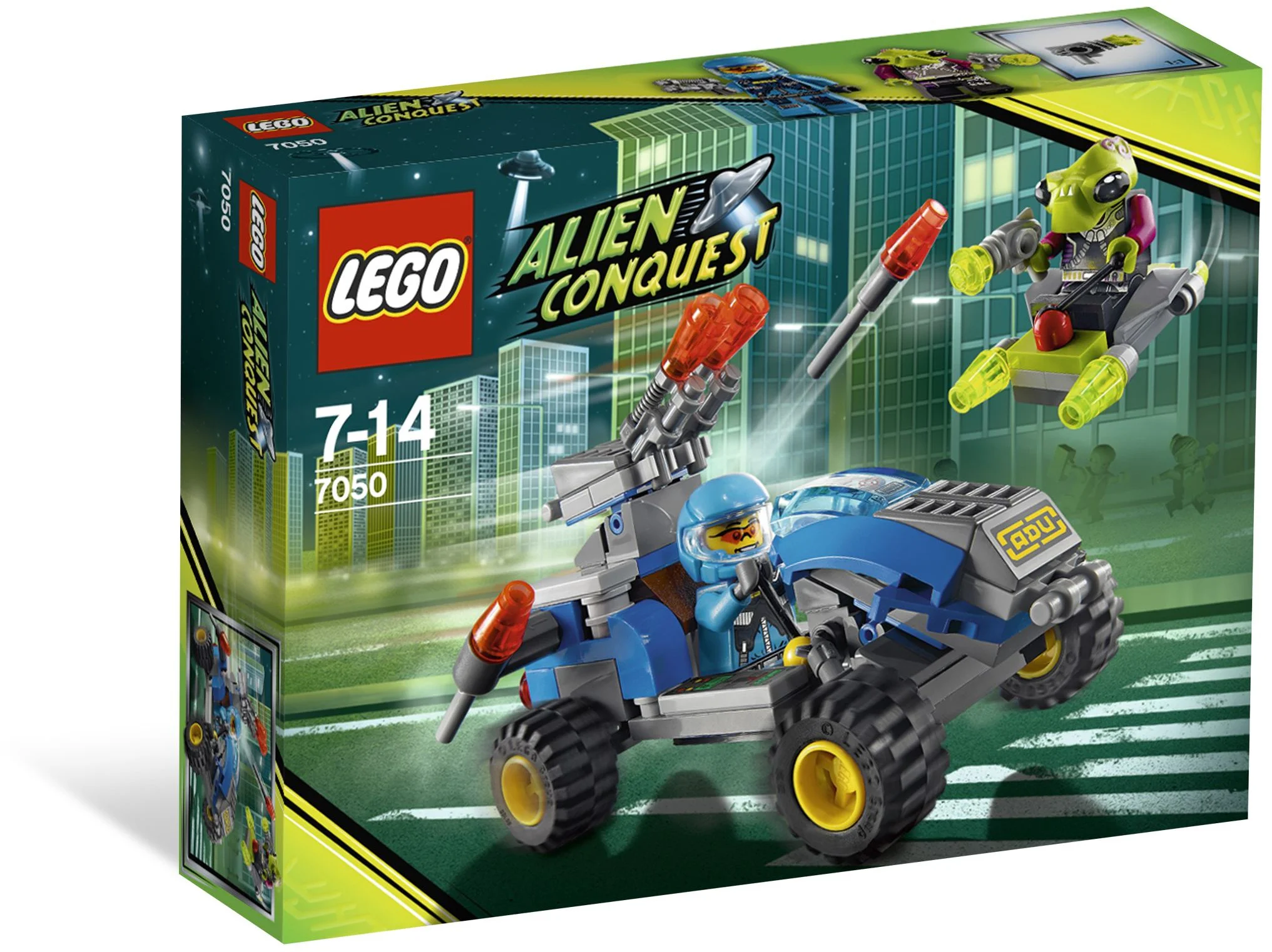 Alien Conquerion: Alien Defensive Vehicle 乐高 LEGO 7050 image 1