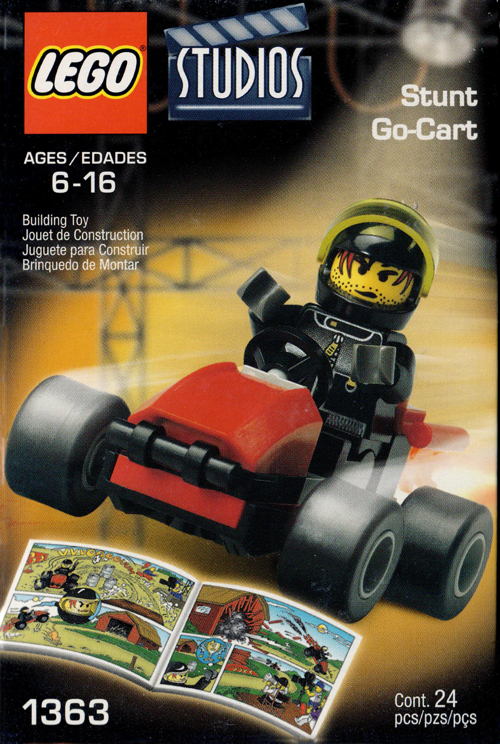 Film set: Stunt Karts 乐高 LEGO 1424 image 3