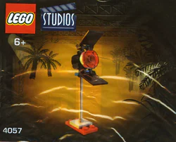 Film set: Camera stage lighting