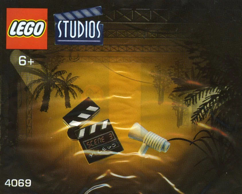 Film theatre: director ' s board and loudspeaker 乐高 LEGO 4069