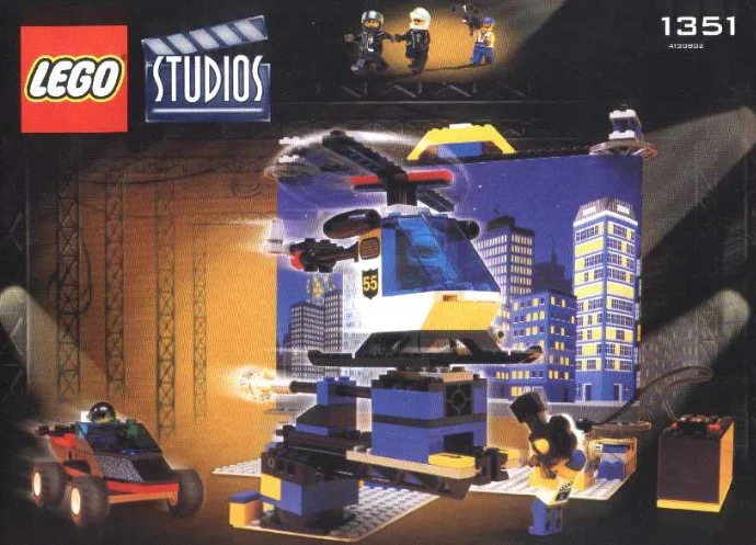 Film cinema: background wall 乐高 LEGO 1351 image 1