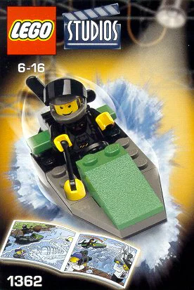 Film cinema: a steamboat 乐高 LEGO 1362