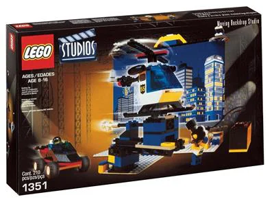 Film cinema: background wall 乐高 LEGO 1351 image 2