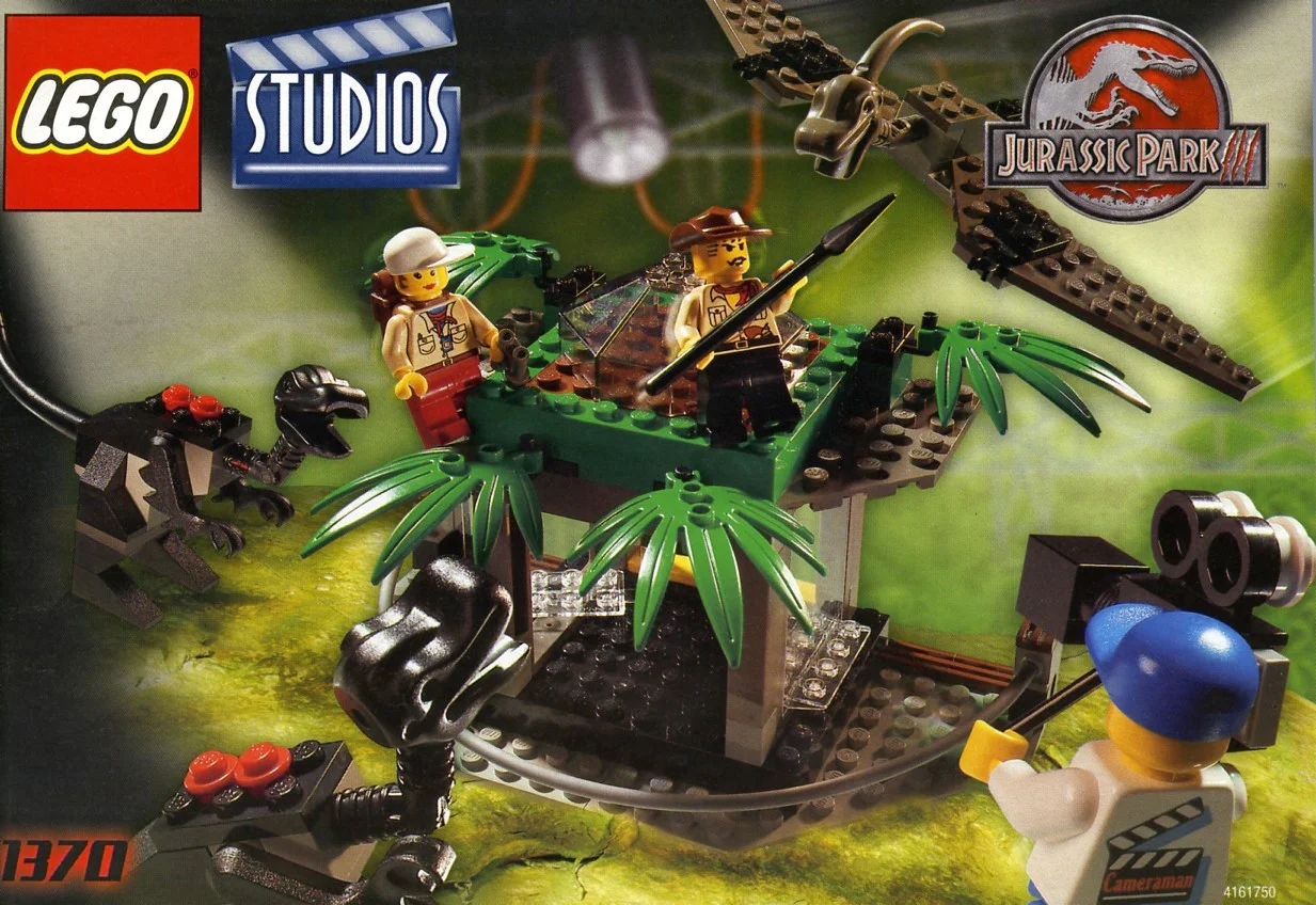Jurassic Park 3: The Raptor 乐高 LEGO 1370 image 1