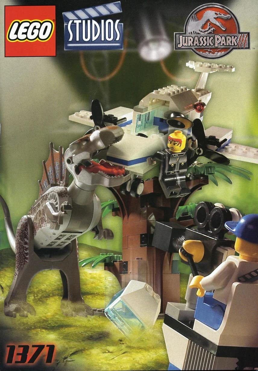Jurassic Park 3: The Dragon Attack 乐高 LEGO 1371 image 1