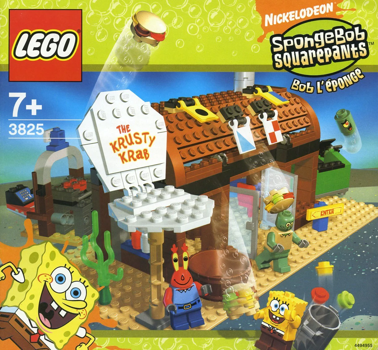SpongeBob: The Krabbyburger 乐高 LEGO 3825 image 4