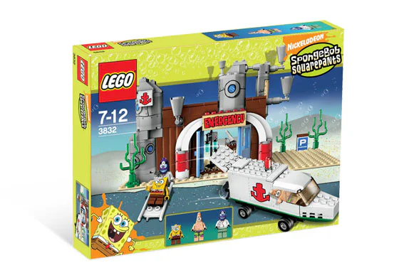 SpongeBob: The SpongeBob Emergency 乐高 LEGO 3832 image 1