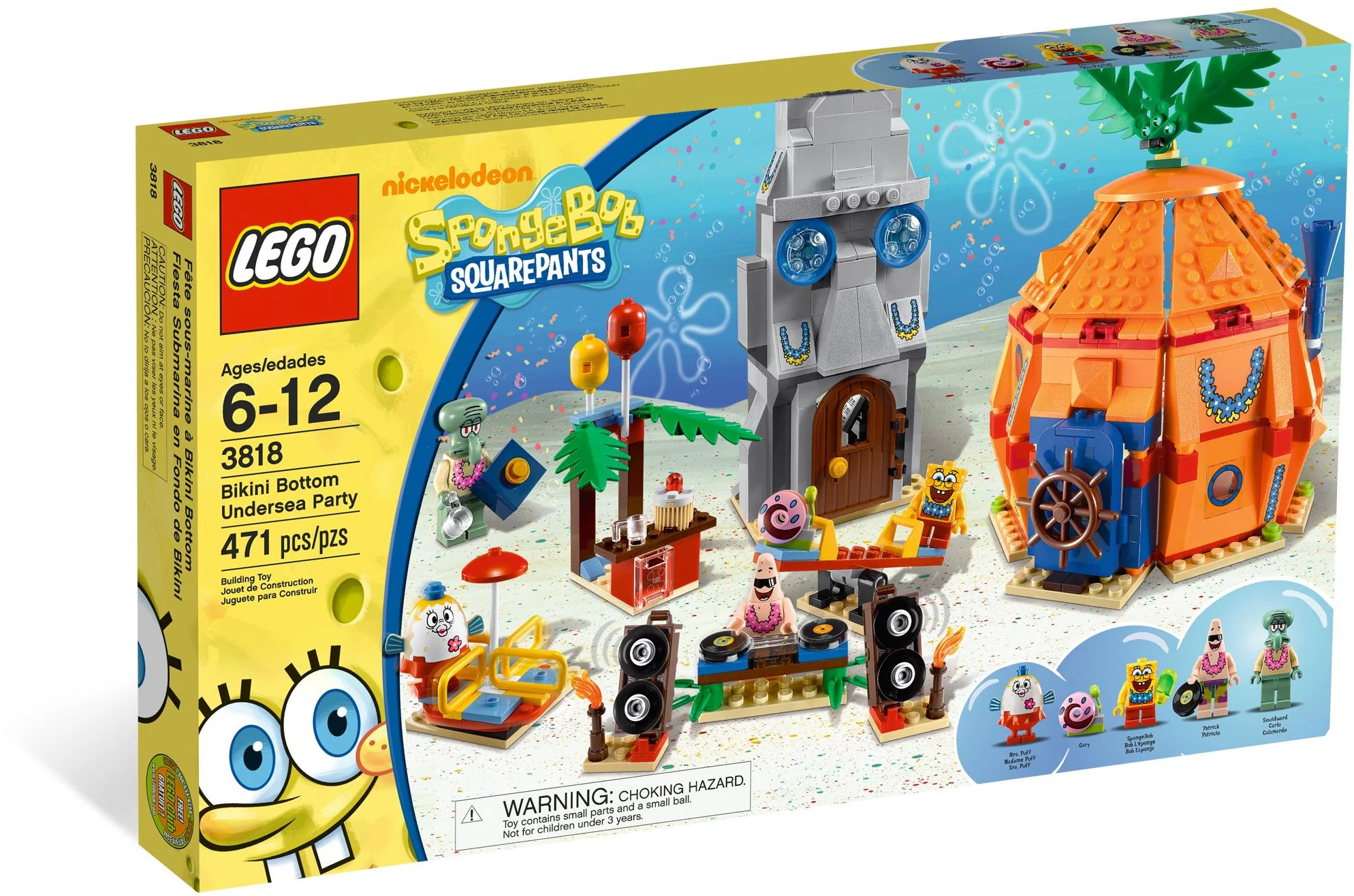 SpongeBob: Undersea Bikini Party 乐高 LEGO 3818 image 2