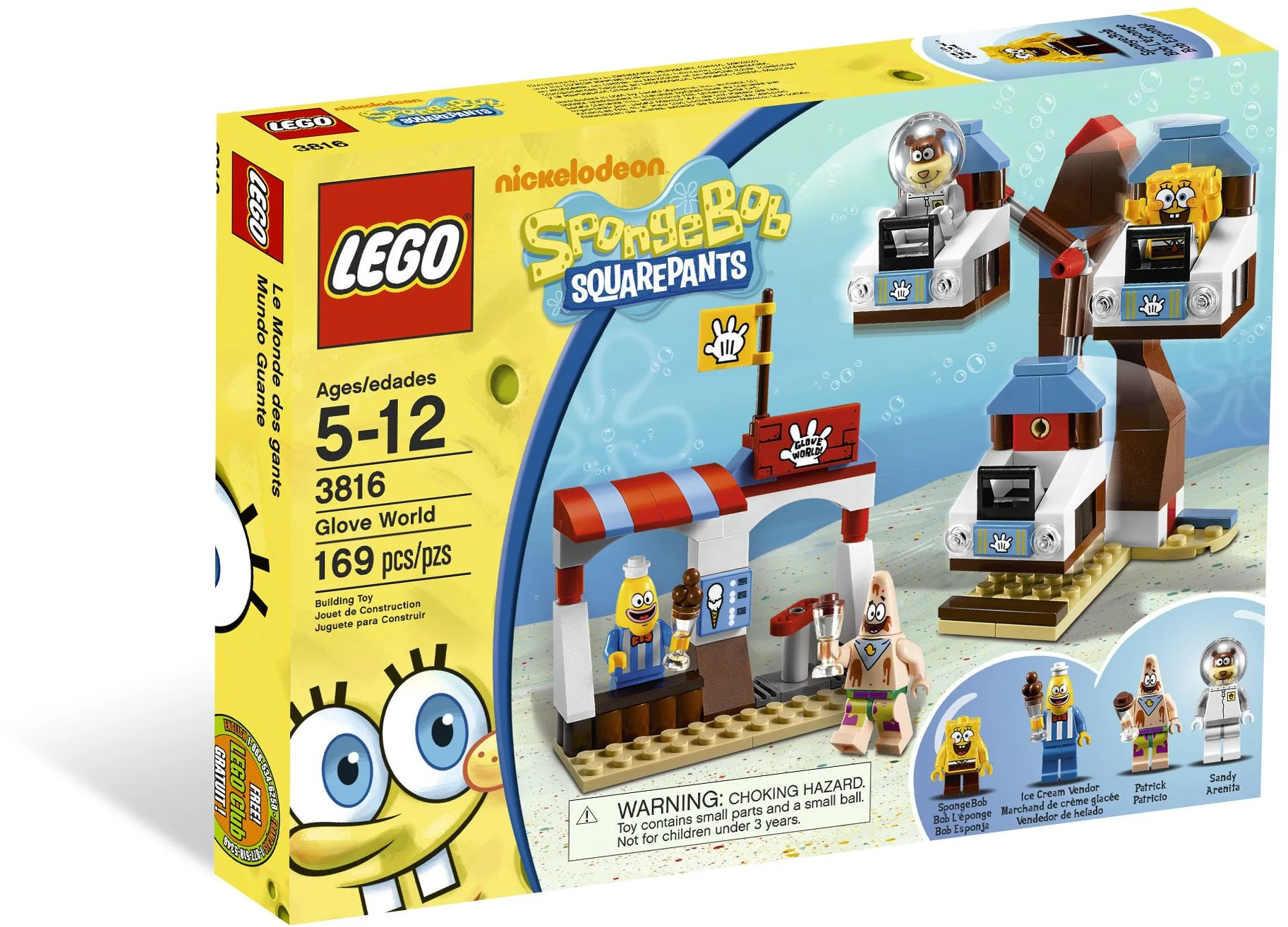 SpongeBob: Glove World 乐高 LEGO 3816 image 3