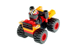Crazy Racing: Red Monster Beast