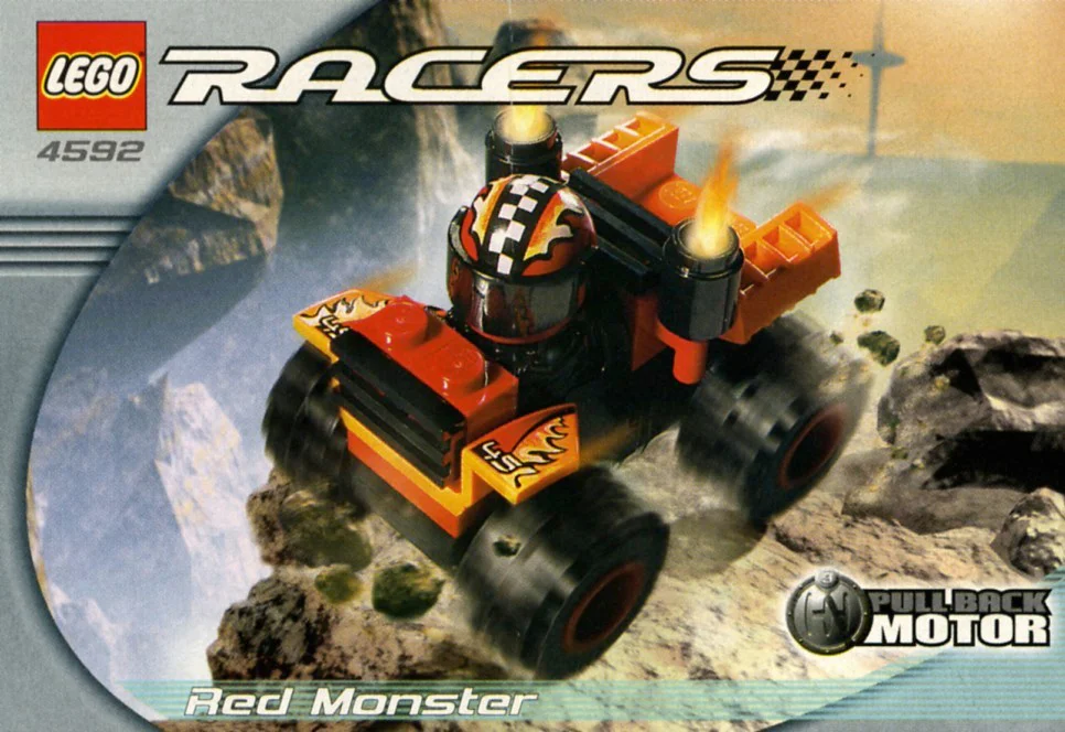 Crazy Racing: Red Monster Beast 西骑士Zephyr Knight 2003 image 1