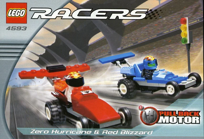 Crazy Racer: Hurricane Zero and Red Snow 乐高 LEGO 4593 image 1