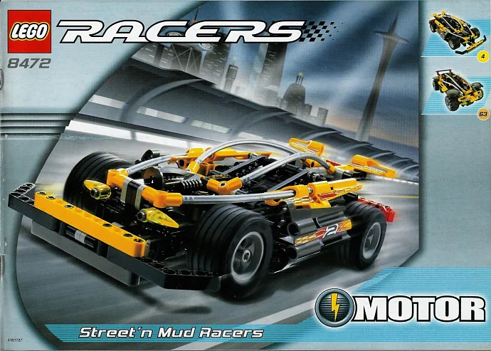 Crazy Racer: Street Mud Racer 乐高 LEGO 8472 image 1