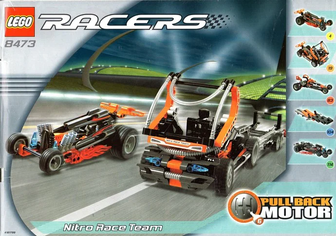 Crazy Racer: Nitro-Nitro Racers 乐高 LEGO 8473 image 1