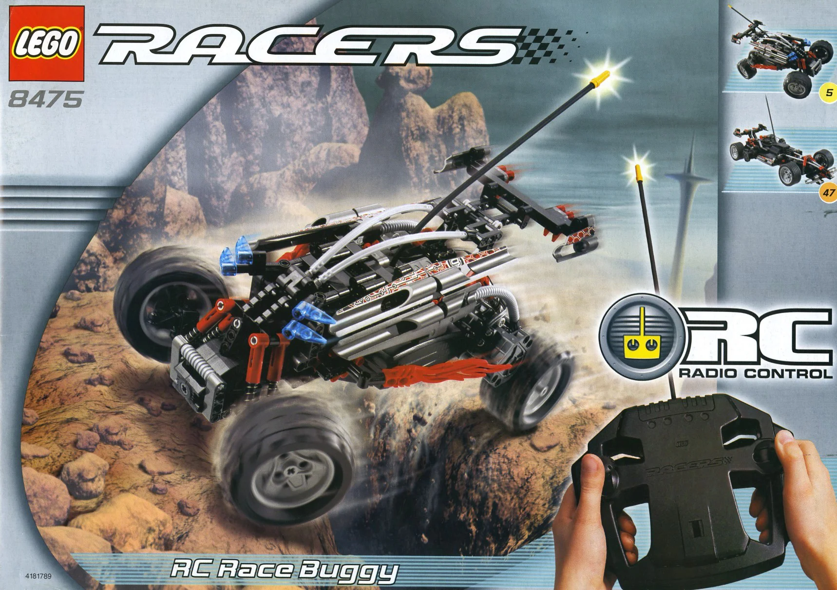 CRAZY RACER: RC RACE LAND CRUISER 乐高 LEGO 8475 image 1