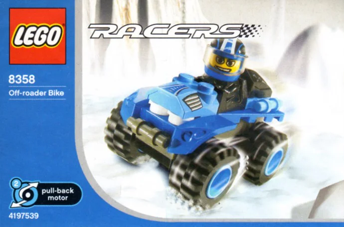 Crazy Racer: The Cross-country Motorcycle 乐高 LEGO 8358 image 1