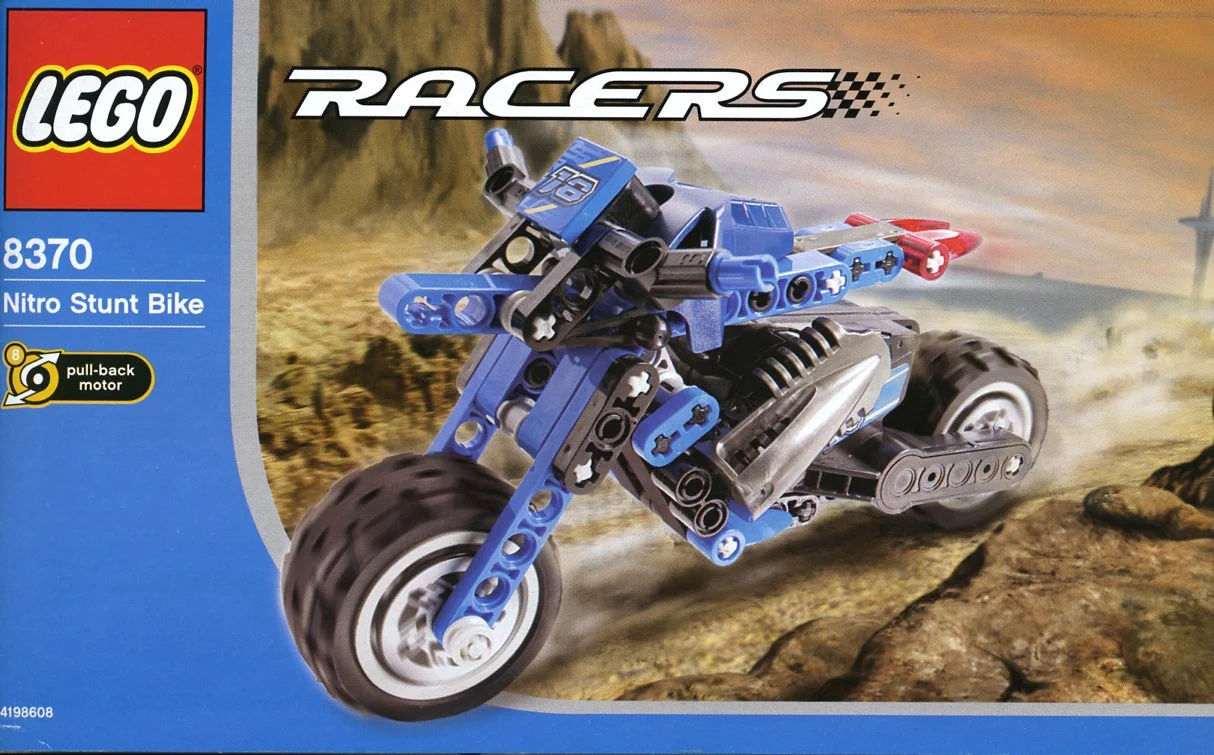 Crazy Racing: Stunt Motorcycles 迪库 DECOOL/酷小砖 BrickCool 3502 image 1