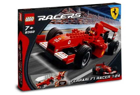 FERRARI F1 RACING CAR 乐高 LEGO 8362 image 1