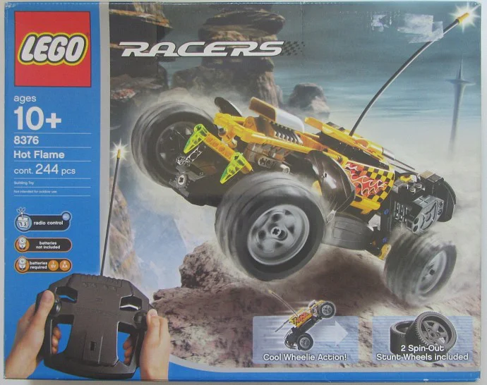 Crazy Racer: Hot Fire Remote Control 乐高 LEGO 8376 image 1