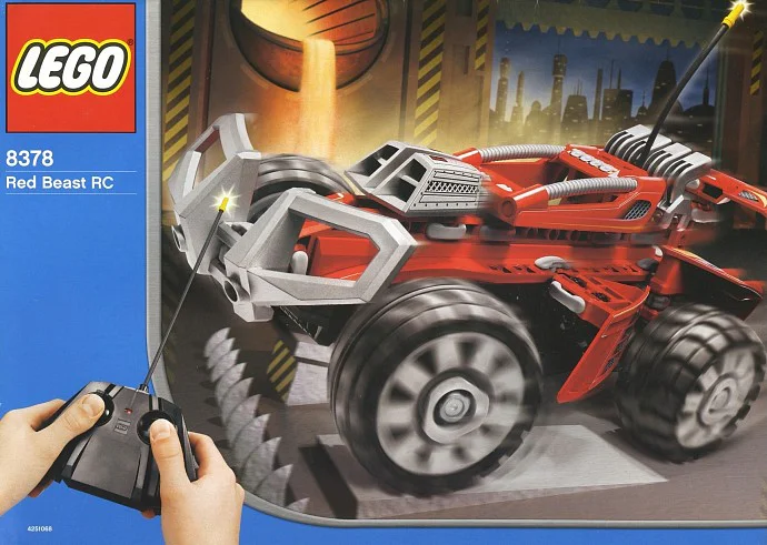 Crazy Racer: Red Beast Control 乐高 LEGO 8378 image 1