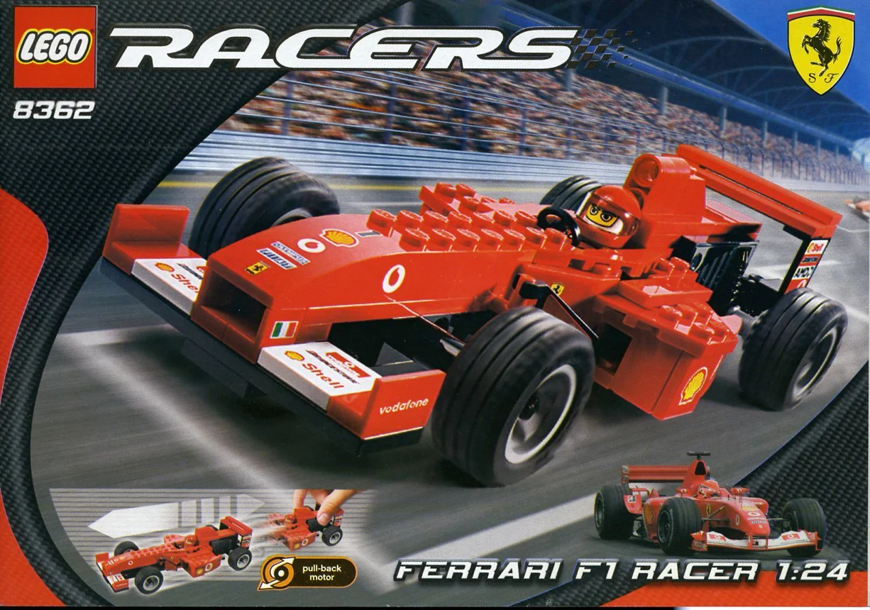 FERRARI F1 RACING CAR 乐高 LEGO 8362 image 3