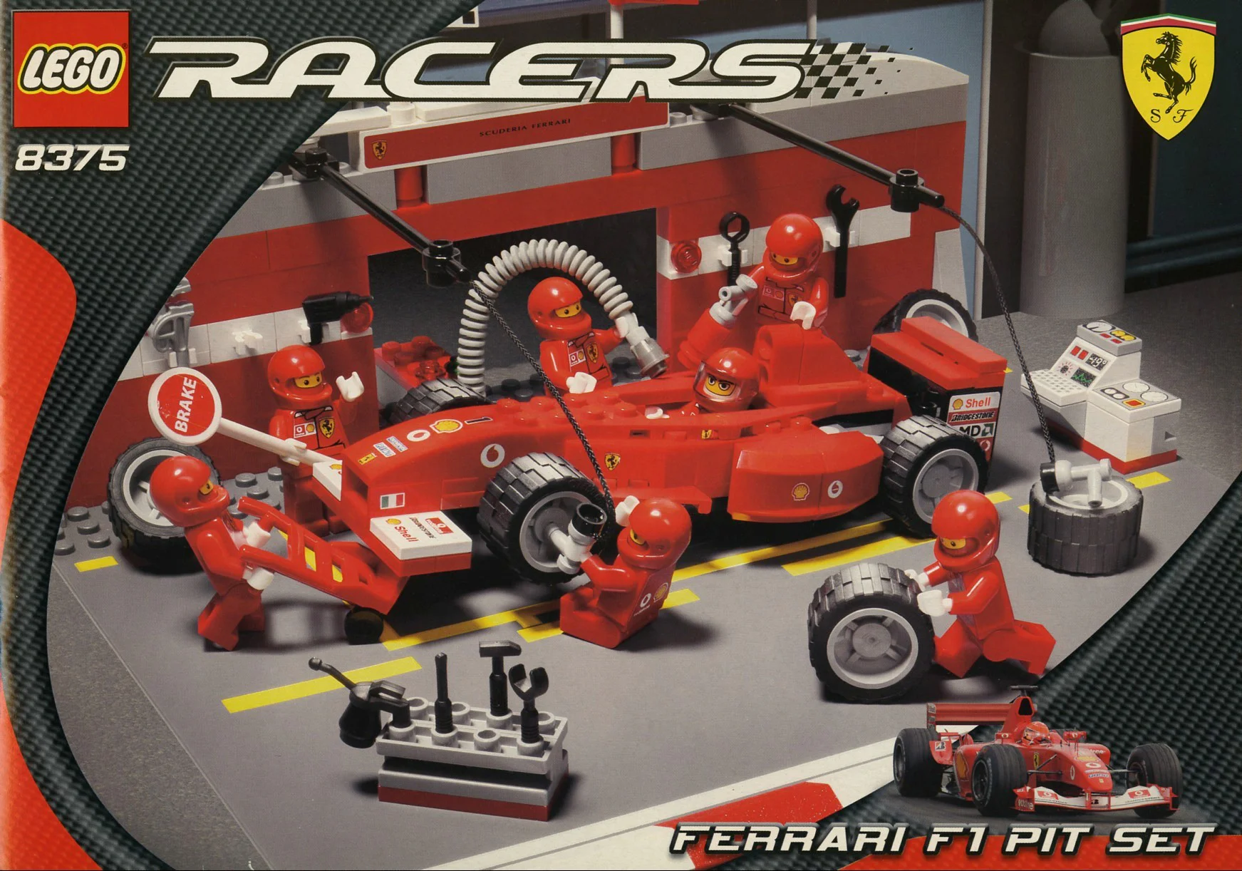 FERRARI: FERRARI F1 MAINTENANCE STATION 乐高 LEGO 8375 image 1