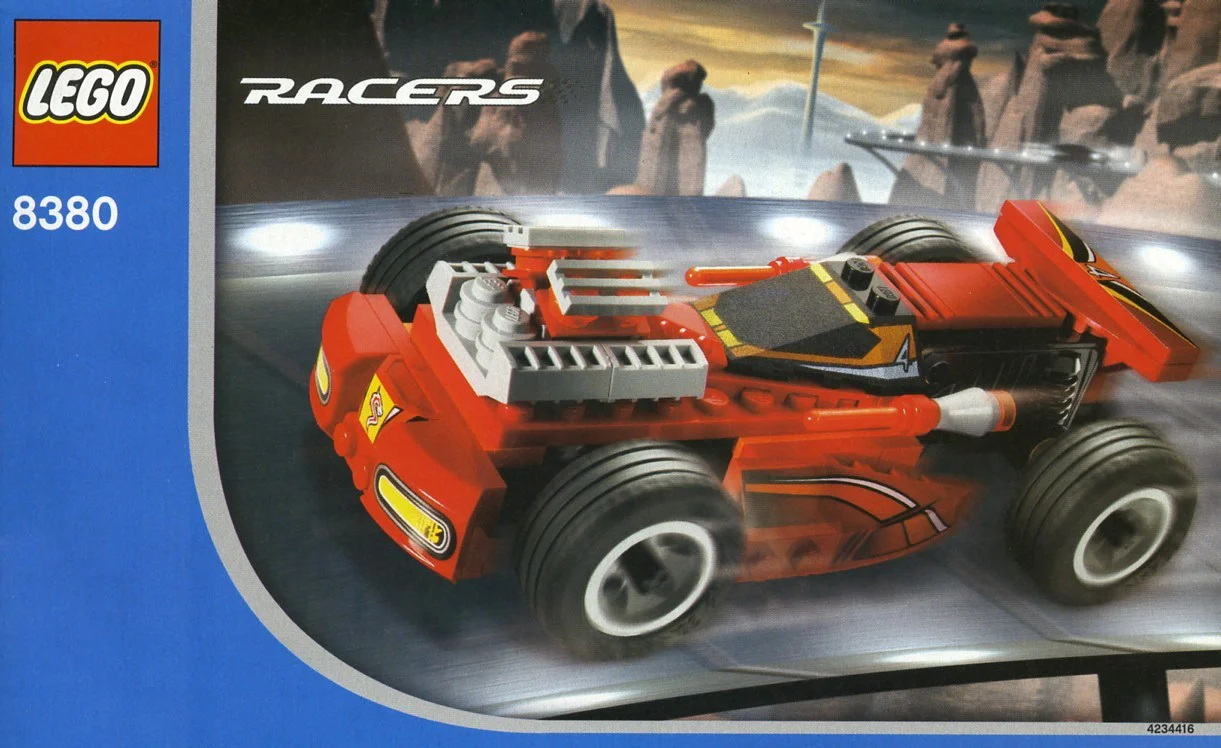 Crazy Race: Red Frenzy 乐高 LEGO 8380 image 1