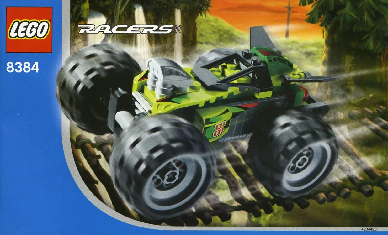 Crazy Racer: Jungle Foot Cruiser 乐高 LEGO 8384 image 1