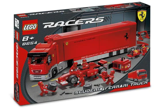 Ferrari: Ferrari team truck 启蒙 QMAN/ENLIGHTEN/Keeppley 406 image 2