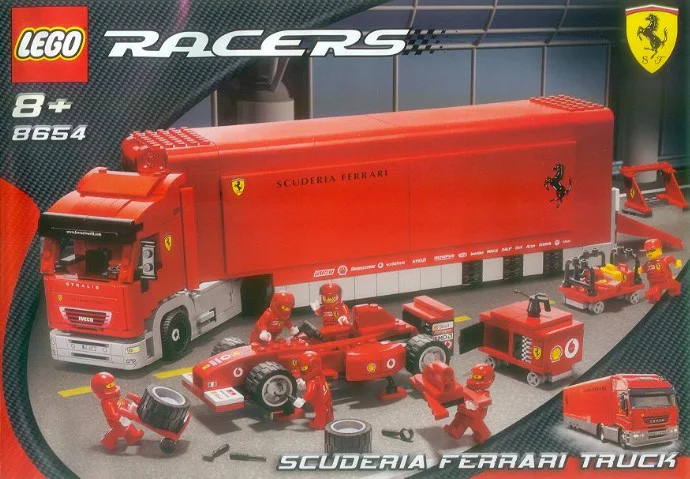 Ferrari: Ferrari team truck 启蒙 QMAN/ENLIGHTEN/Keeppley 406 image 4