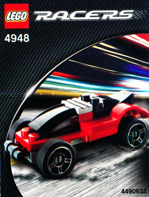 Tiny Whirlwind: Red Racing Car 乐高 LEGO 4948 image 1