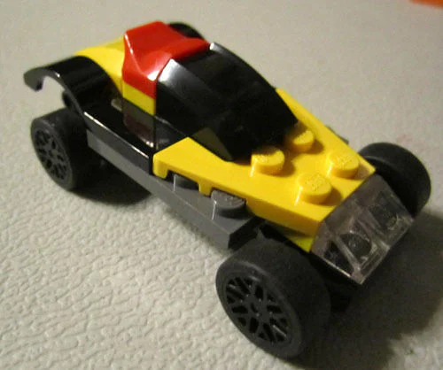 Small Turbo: Yellow Runner 乐高 LEGO 4947 image 2