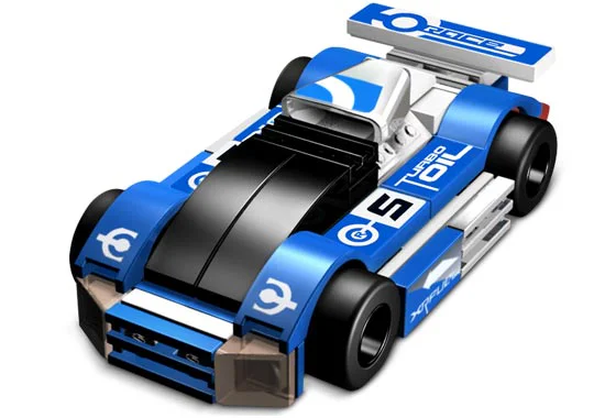 Little Turbo: Blue Rebel 乐高 LEGO 8662 image 1