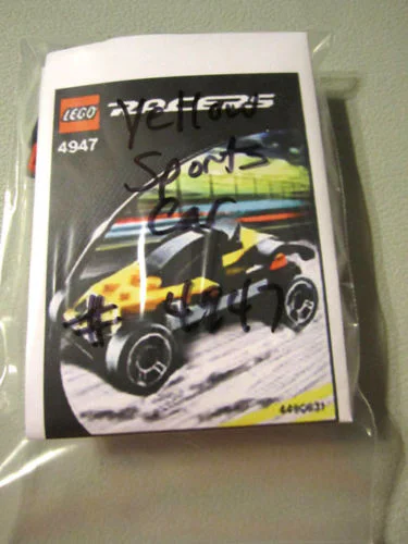 Small Turbo: Yellow Runner 乐高 LEGO 4947 image 4
