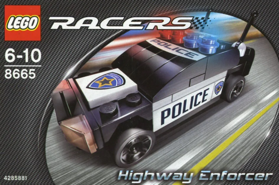 Turbos: highway police vehicles 乐高 LEGO 8665 image 3
