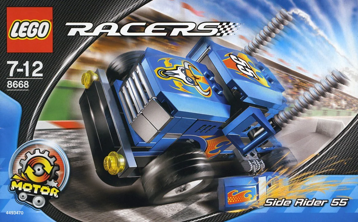 Power race: Side rider 乐高 LEGO 8668 image 2