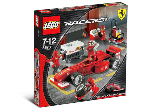 FERRARI: FERRARI F1 GAS STATION 乐高 LEGO 8673 image 1