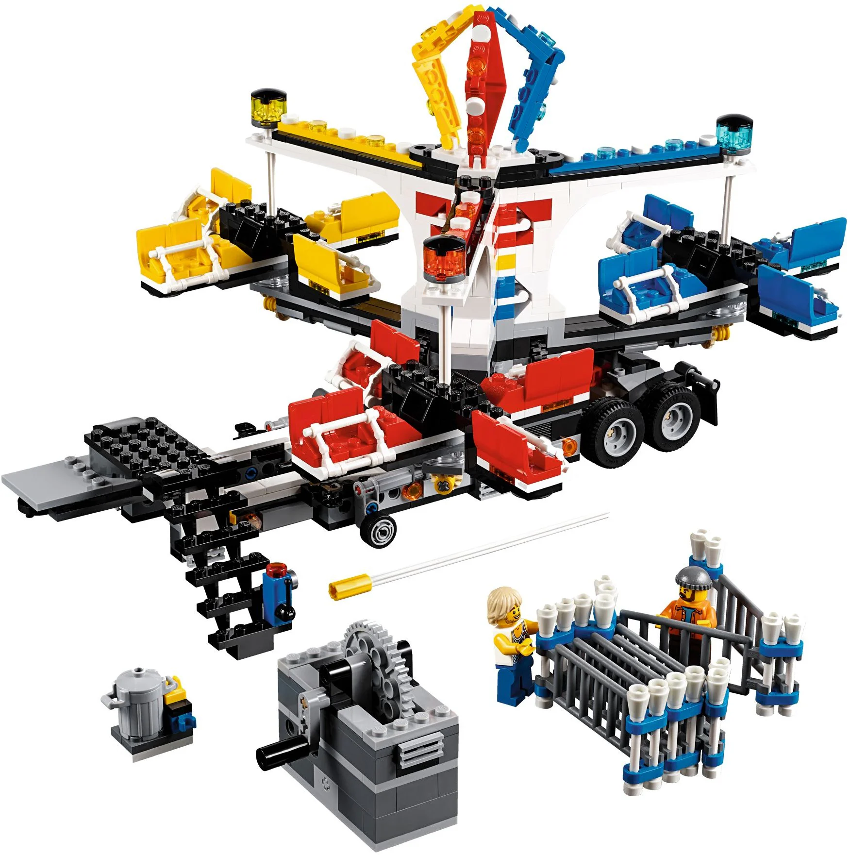 Merry-go-round swings 乐高 LEGO 10244 image 3