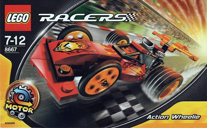 Power race: Wheel racing 乐高 LEGO 8667 image 3