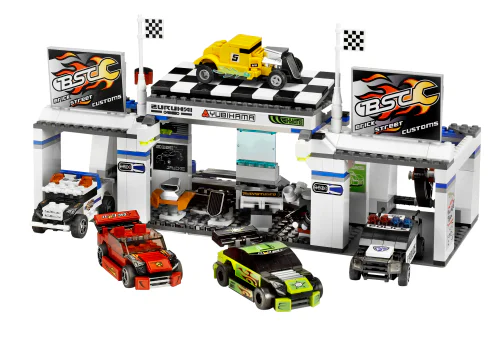 Small turbines: 3D garage 乐高 LEGO 8681