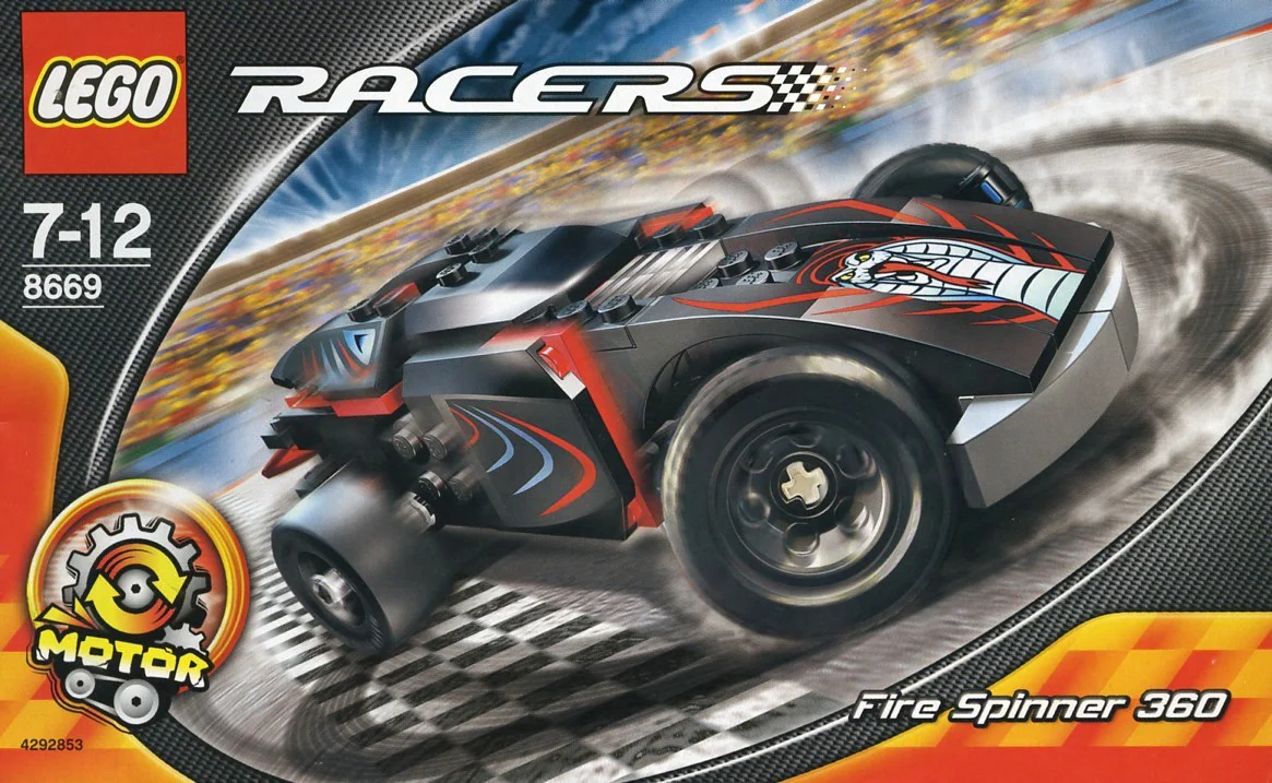 Power Racer: Fire Rotator 360 LEGO 8669 image 3