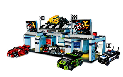 Small turbines: 3D garage 乐高 LEGO 8681 image 1