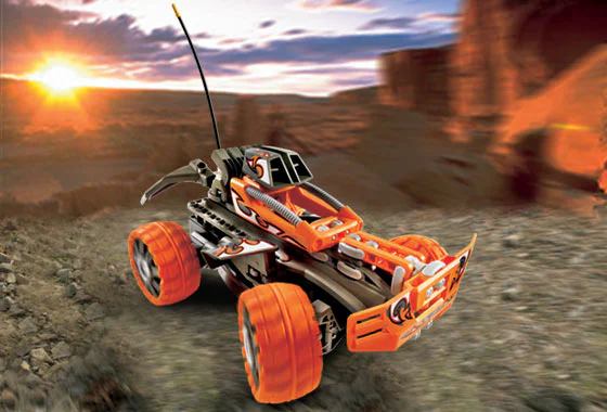 Outdoor remote-controlled racing car: Sun convertible 乐高 LEGO 8676 image 4